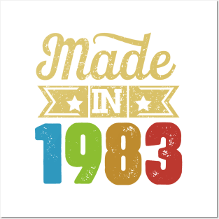 Made in 1983 Posters and Art